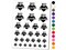 Best Grandpa in Heart Grandparent's Day Temporary Tattoo Water Resistant Fake Body Art Set Collection